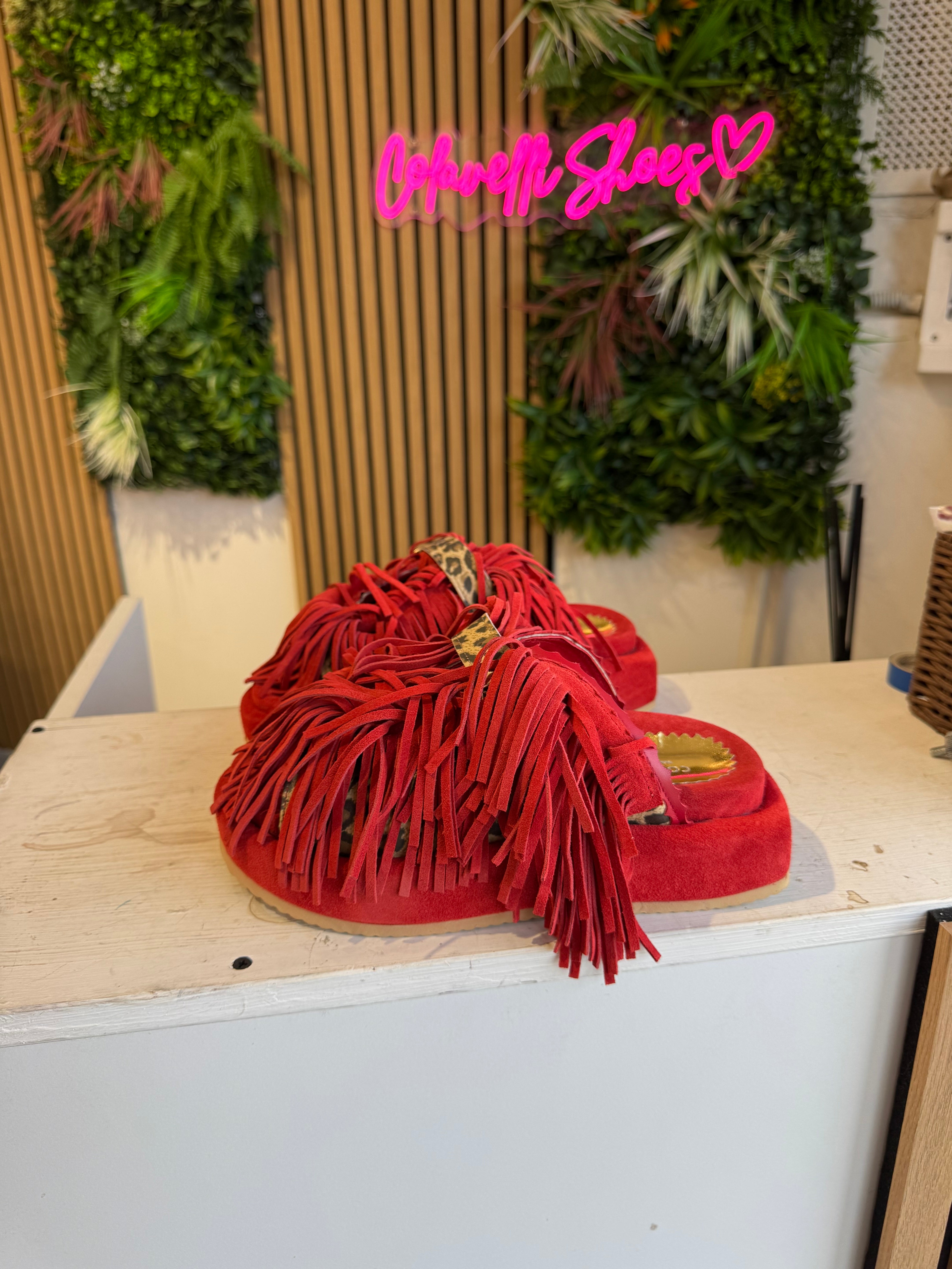 Sinfonia ante rojo con manchas rasgadas
