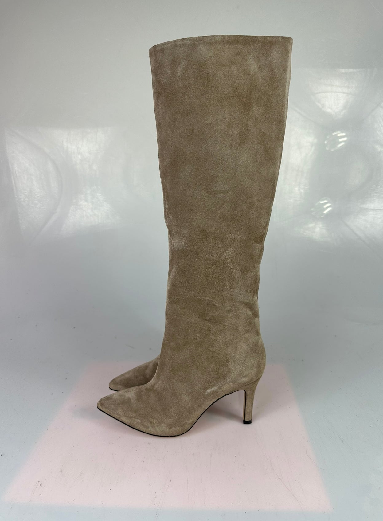 Lurex camoscio beige