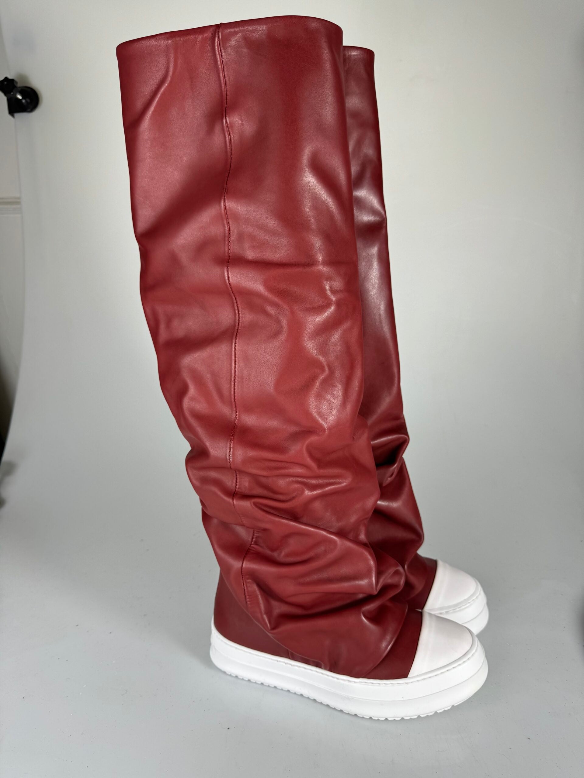 Orlando Tore Tall Red Leather