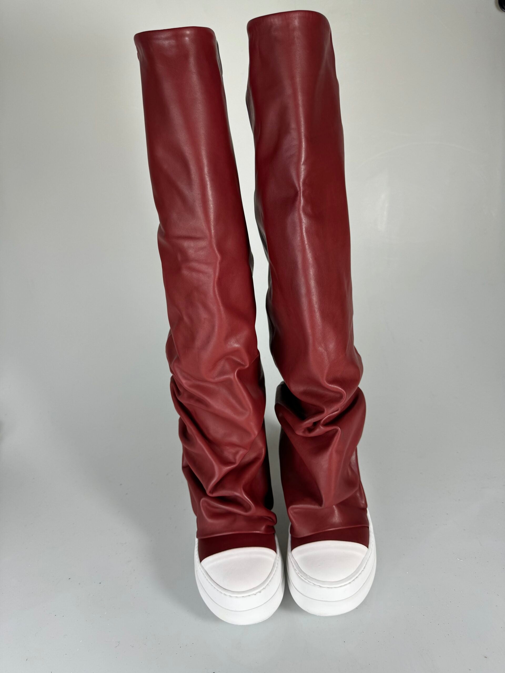 Orlando Tore Tall Red Leather