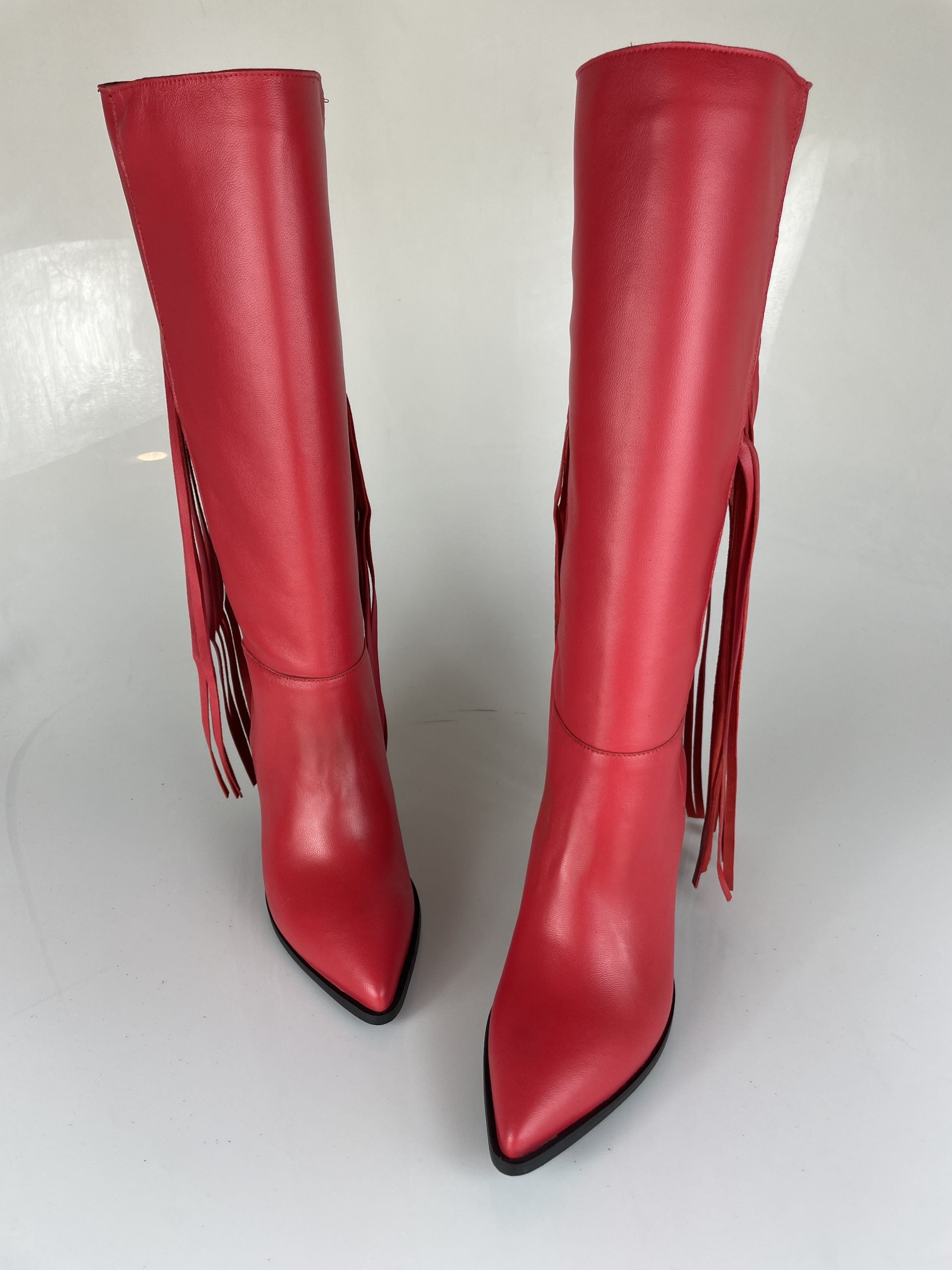Camperos Cesare red leather 