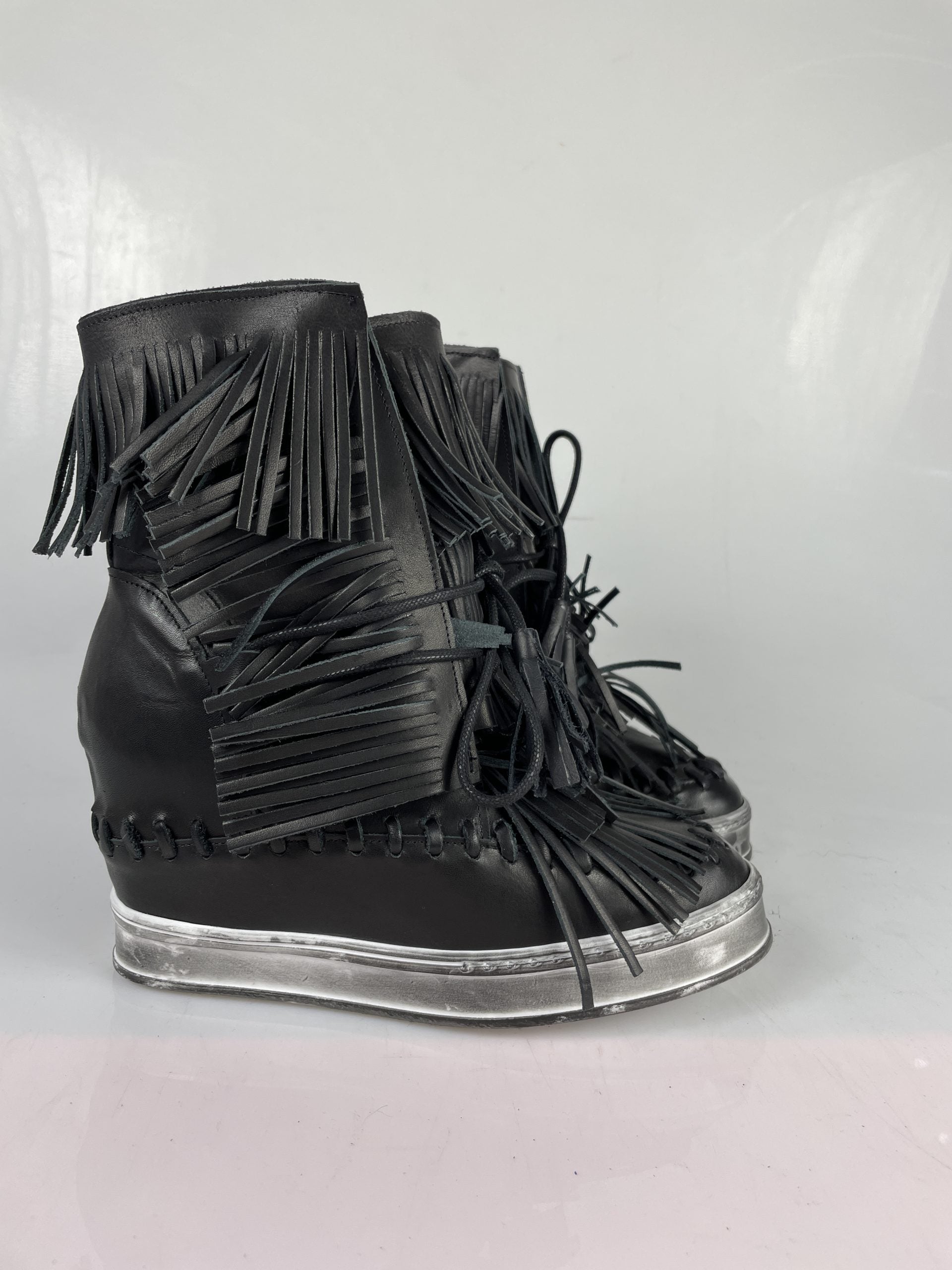 Full up black leather