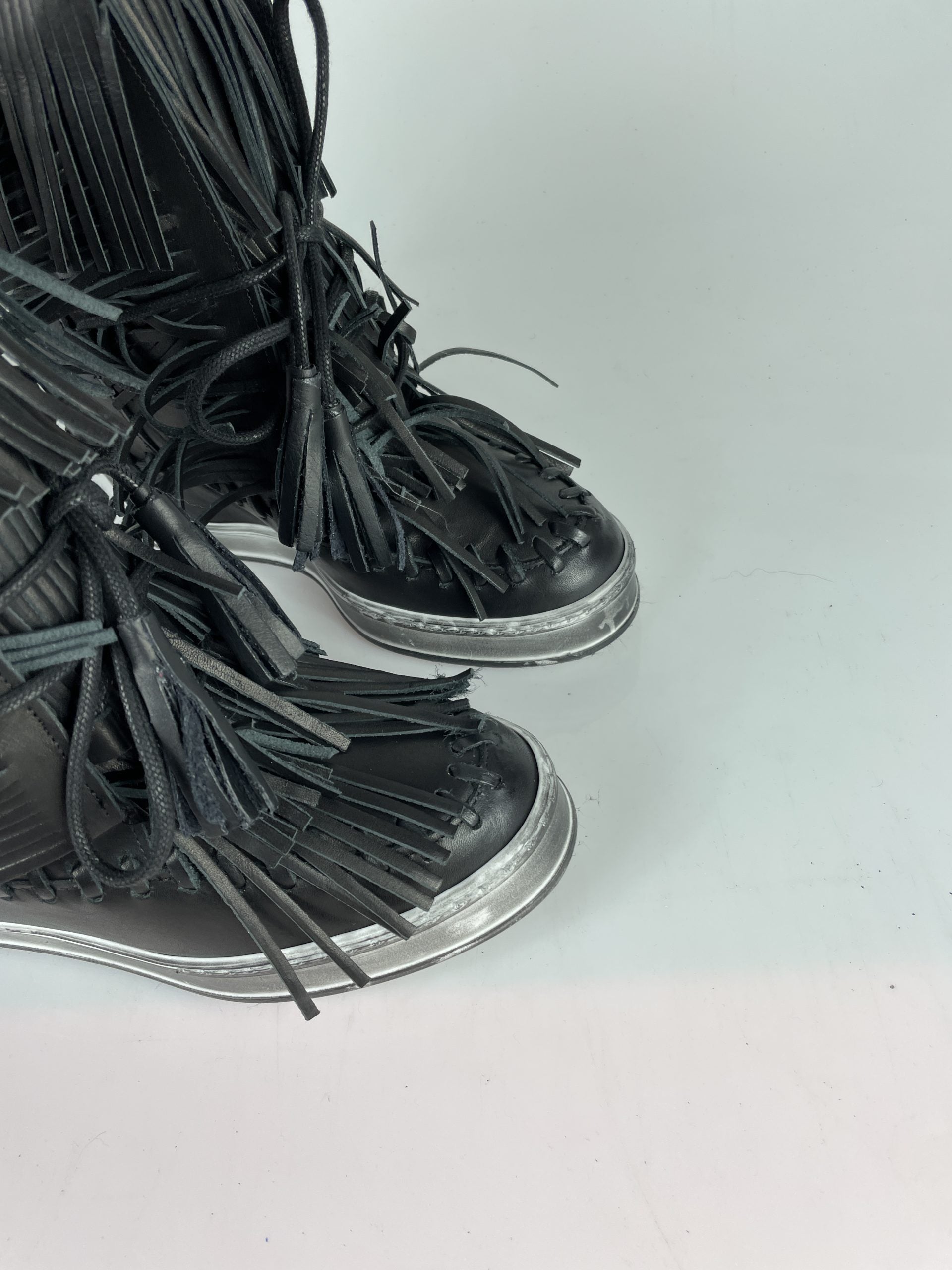 Full up black leather