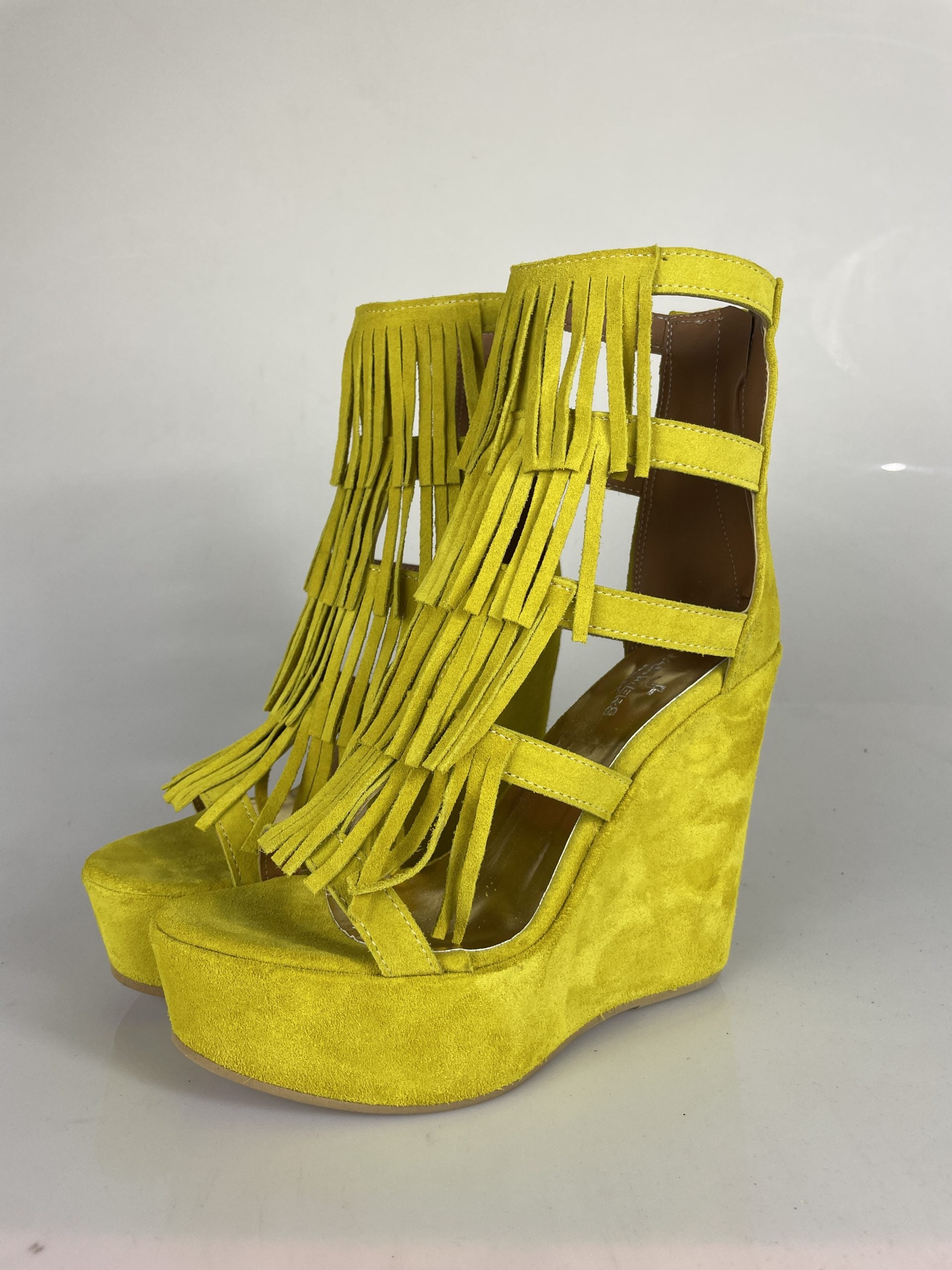 Carmensita Aphrodite Yellow Suede