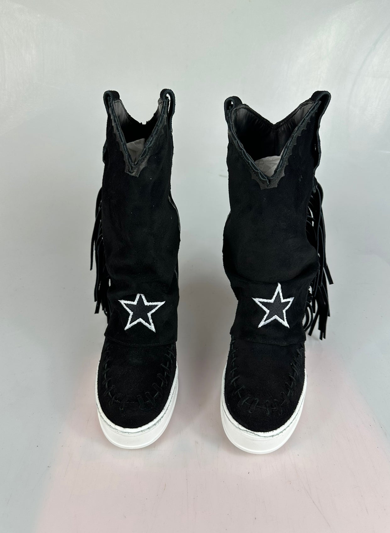 Full up Euphoria 69 mid black suede