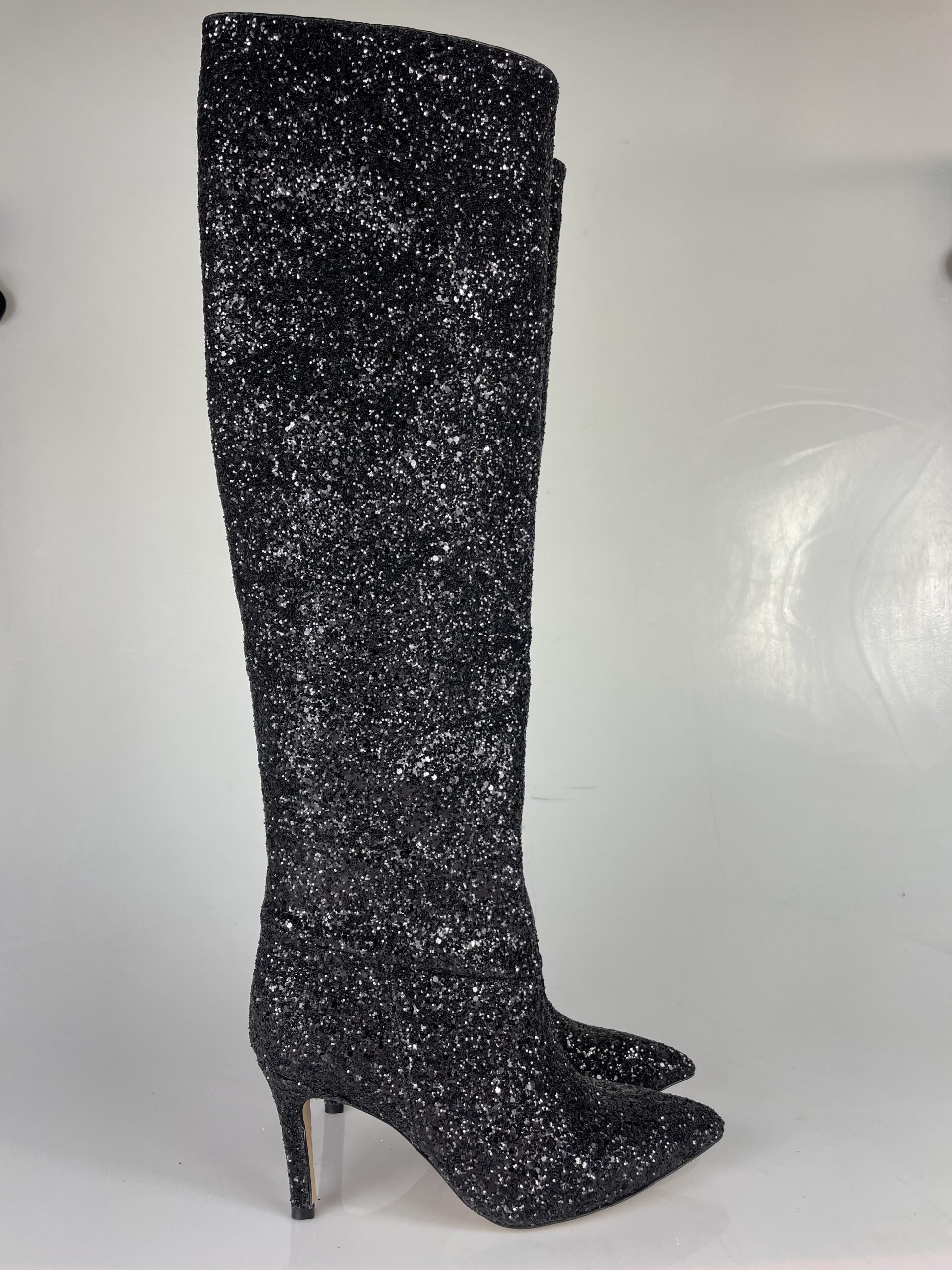 Black glitter gilda
