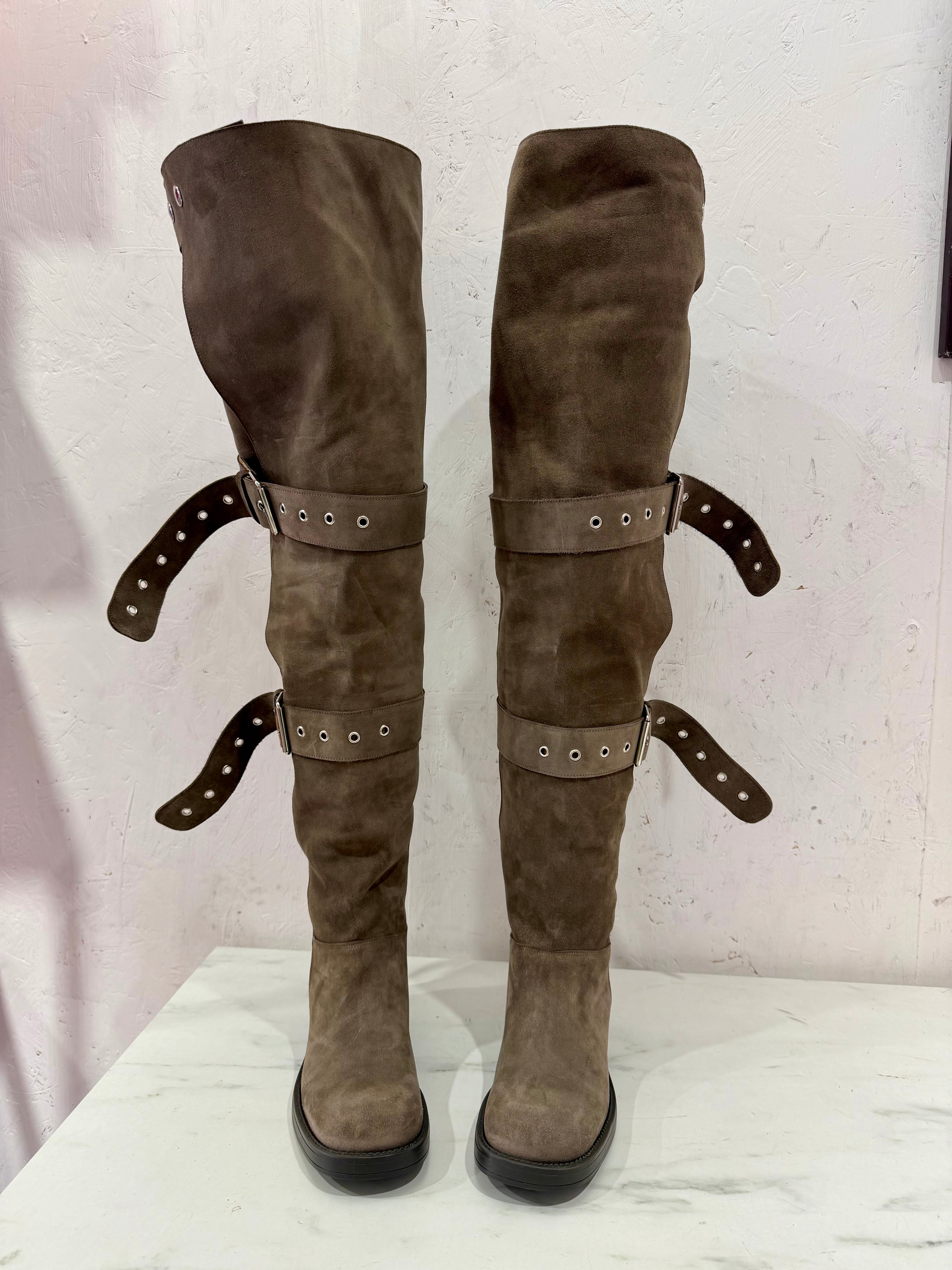 Stivale Hummer camoscio taope