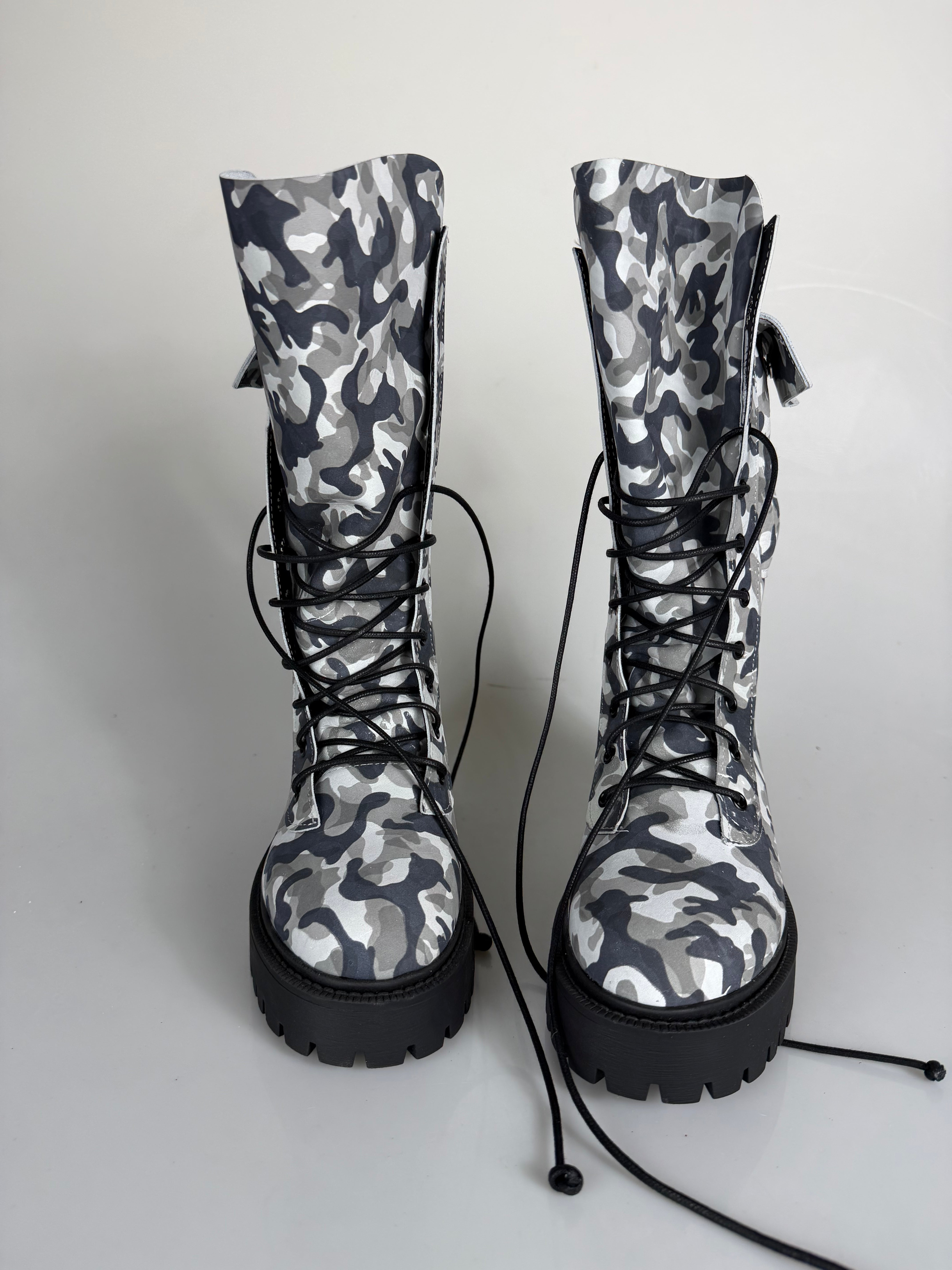 Anfibio ginny mimetico nero