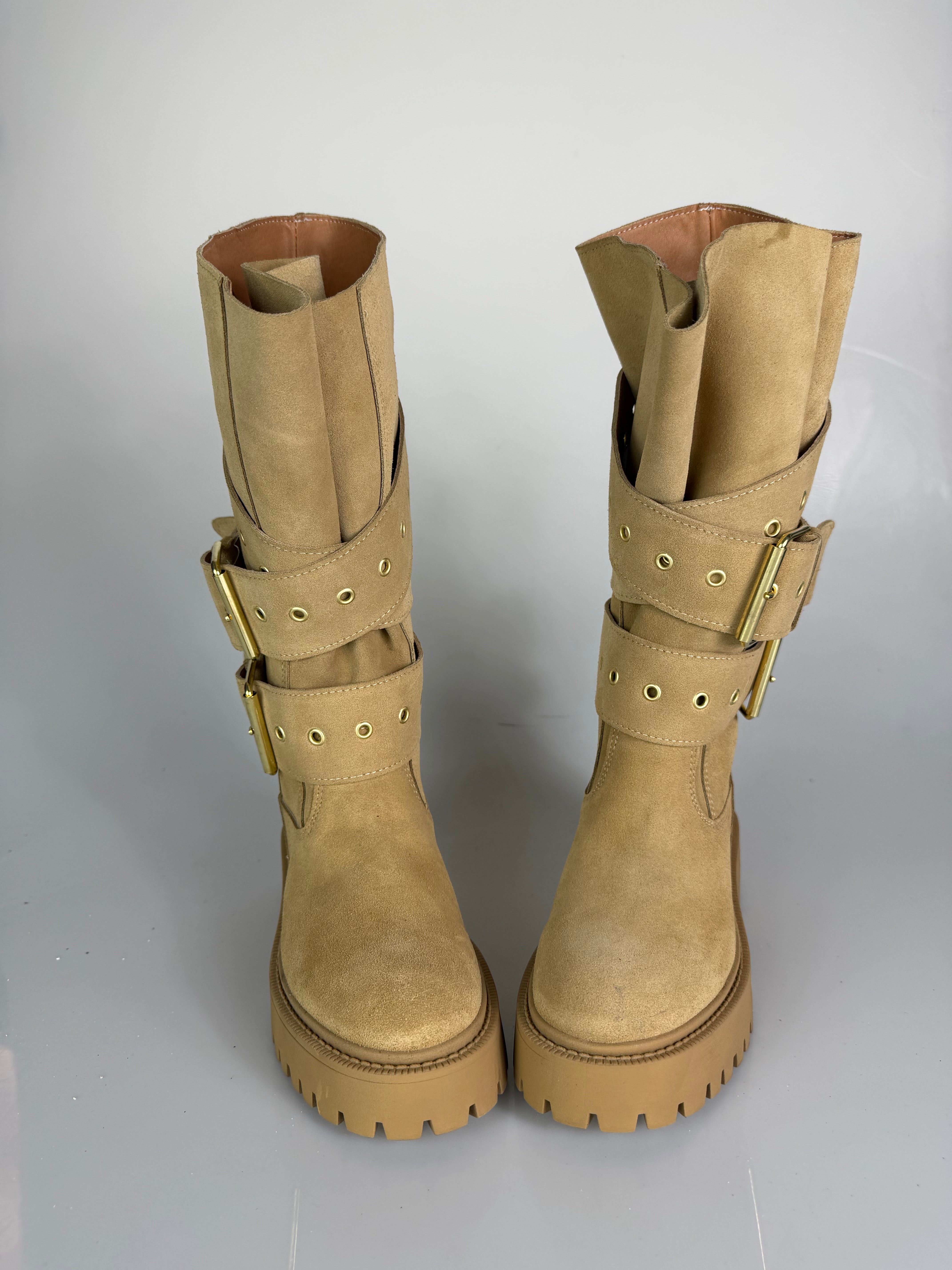 Anfibio Ginny vale camoscio biscotto