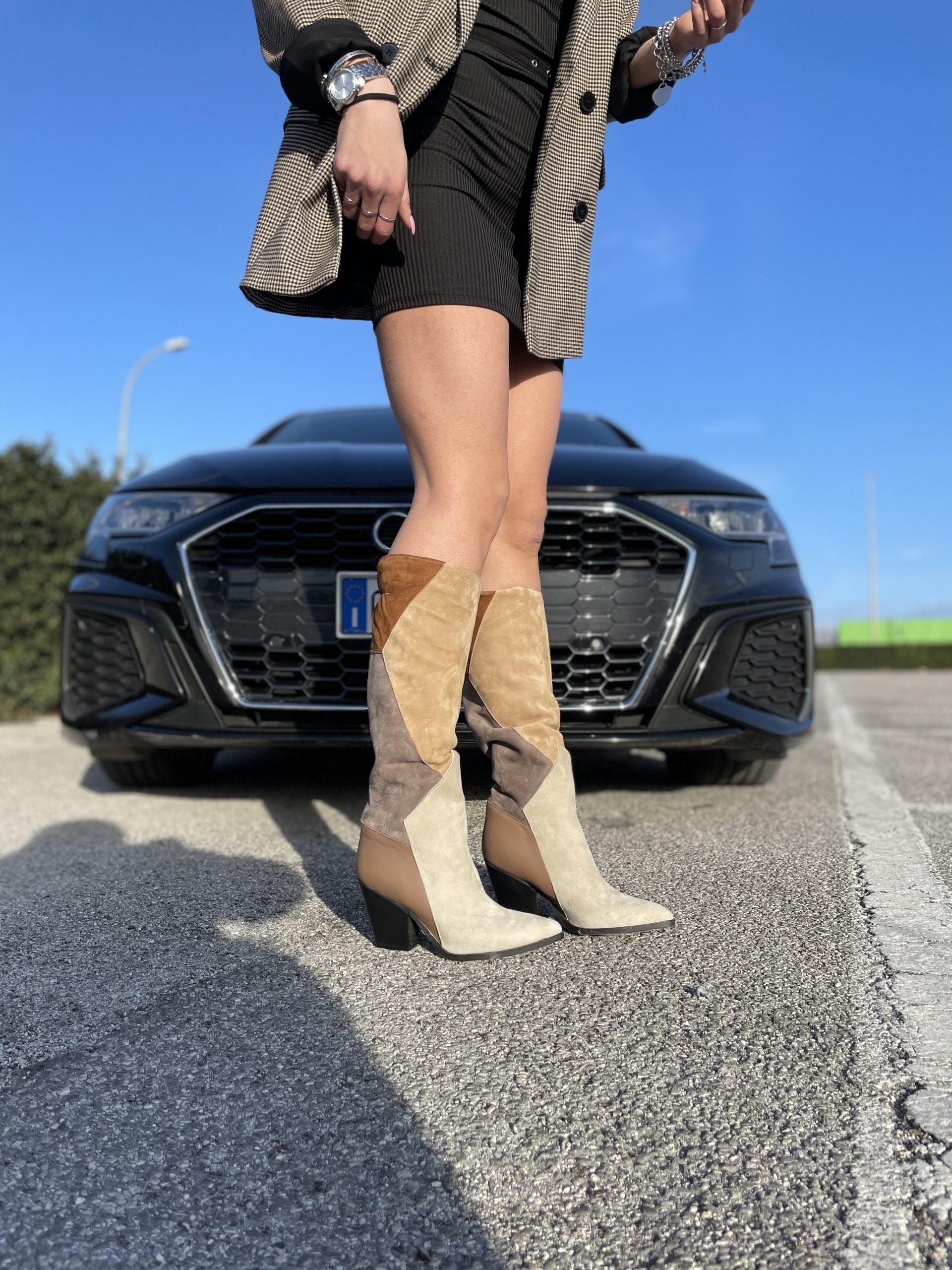 I31 tris beige leather cream