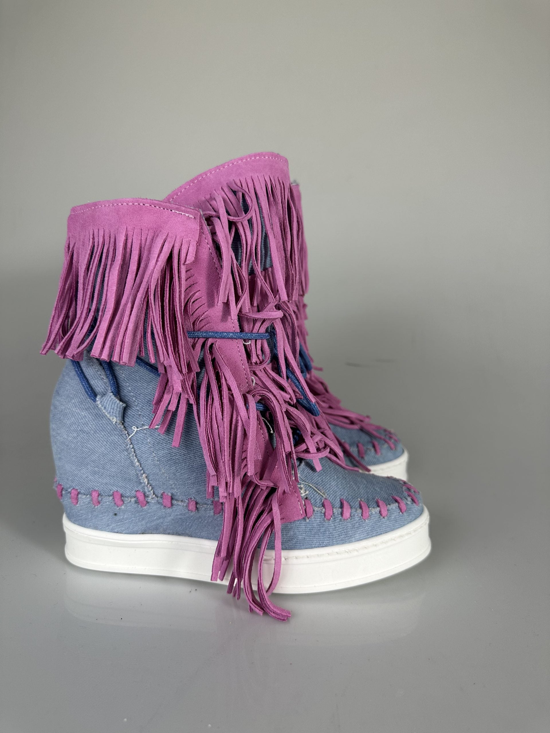 full up jeans cam pink