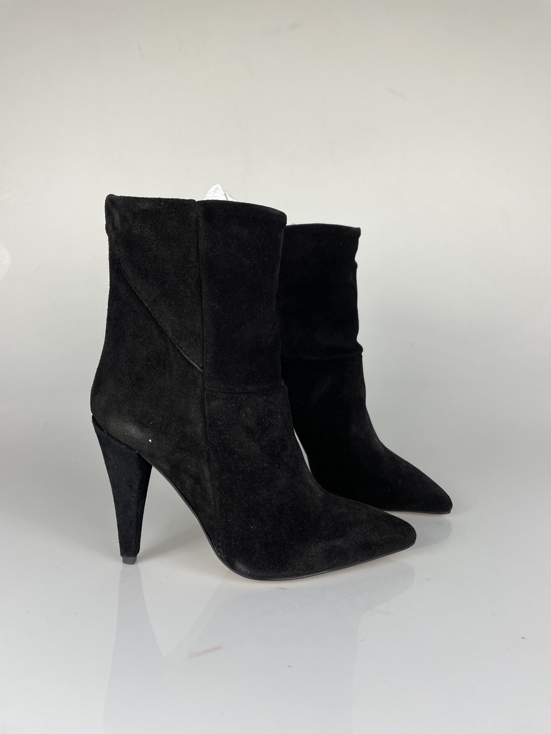 Cesarino black suede without fringe