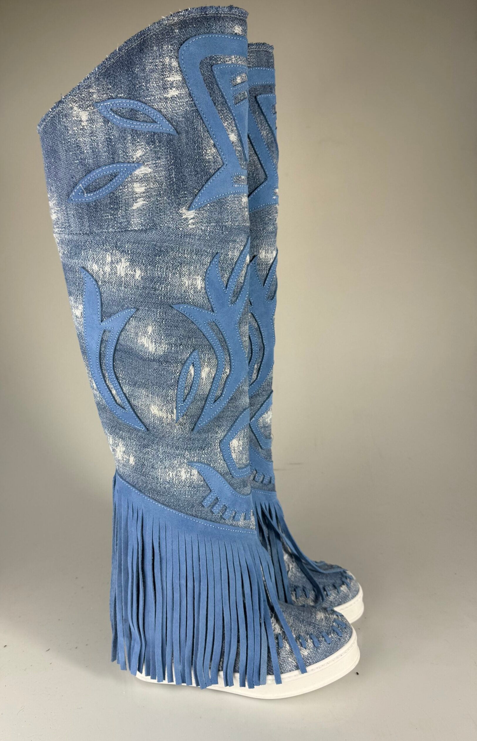 Santhoo jeans / cam turchese 2024