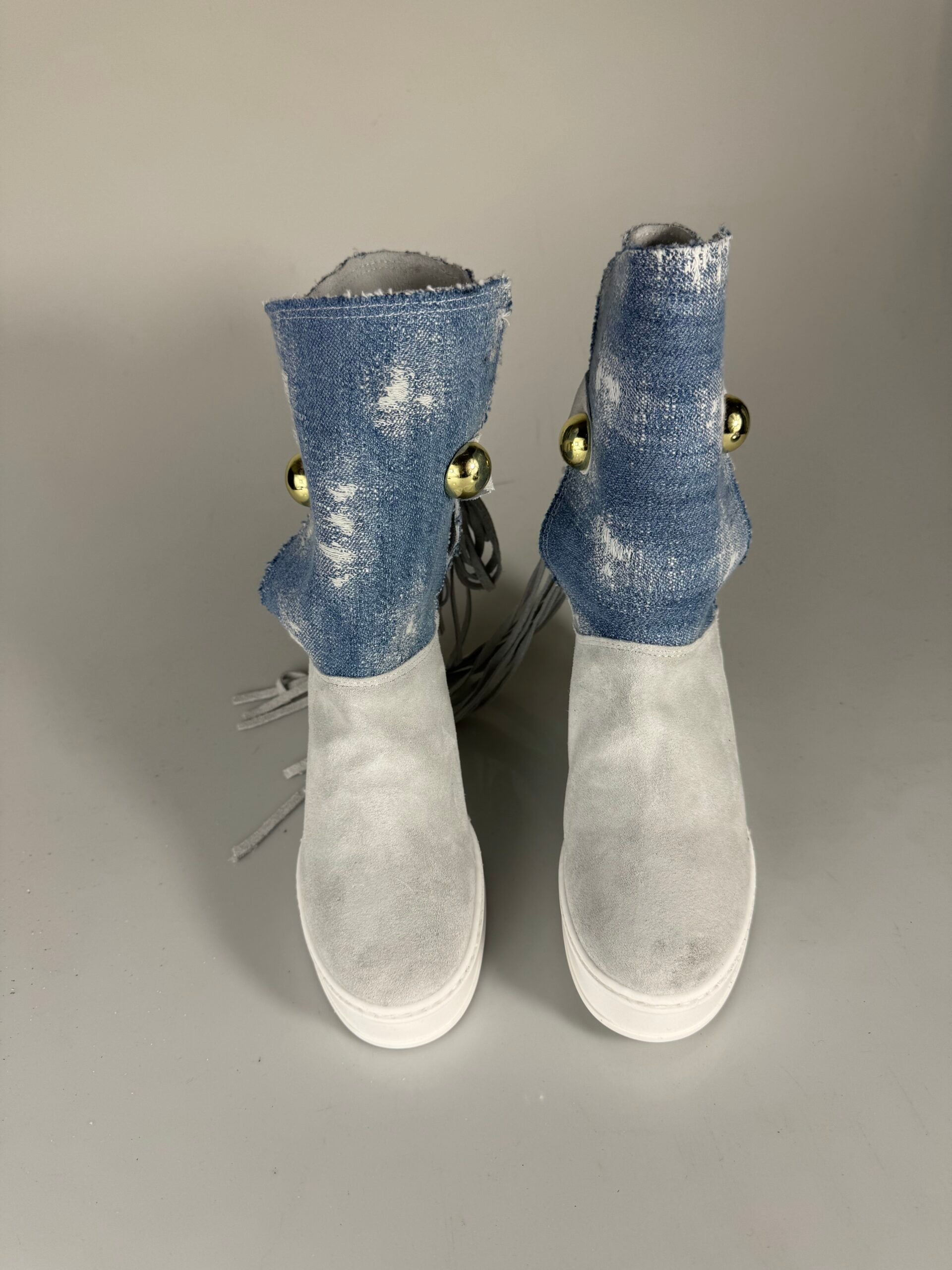 Bobo full up cam ice rip jeans