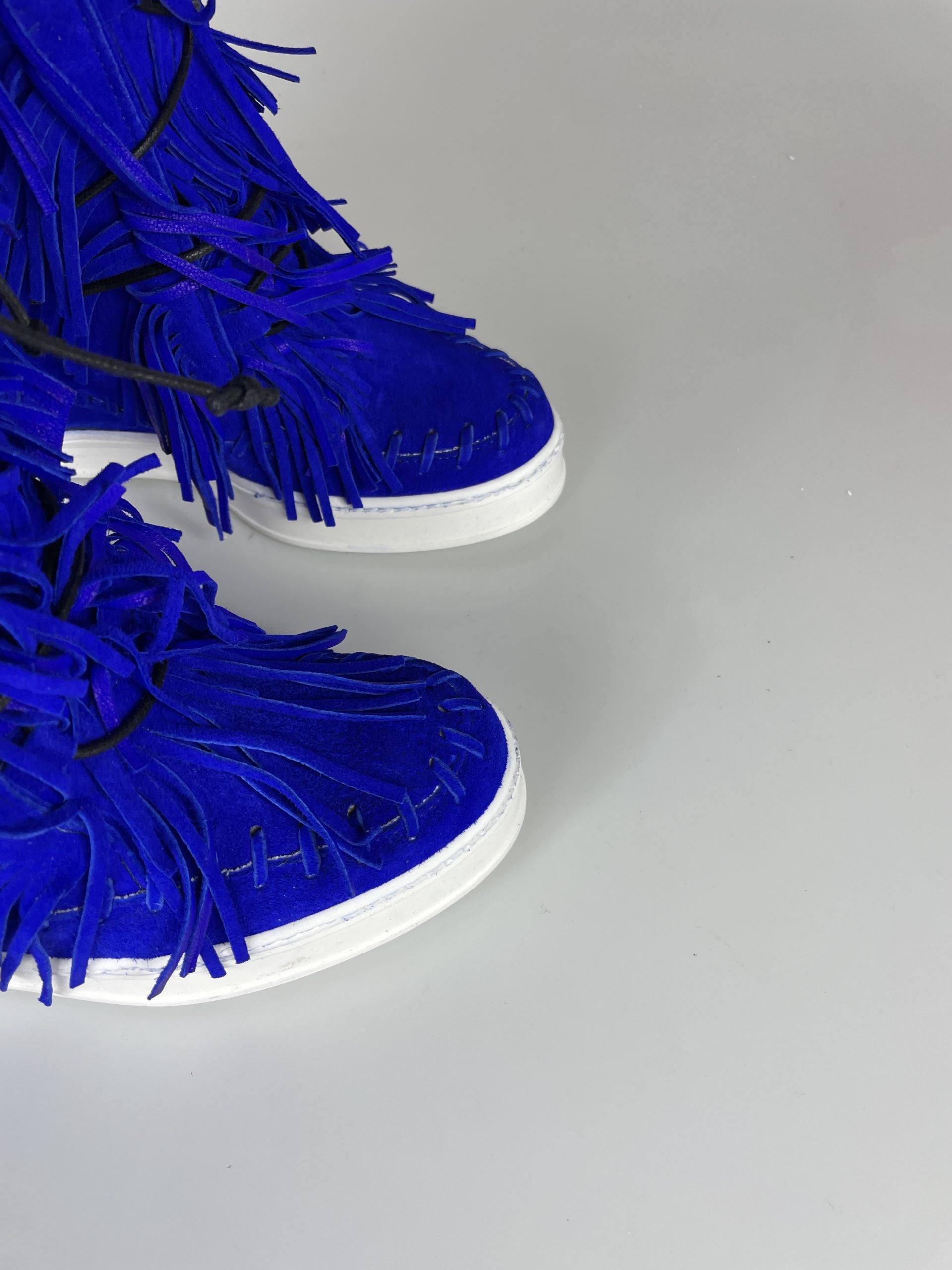 Gamuza azul real regular