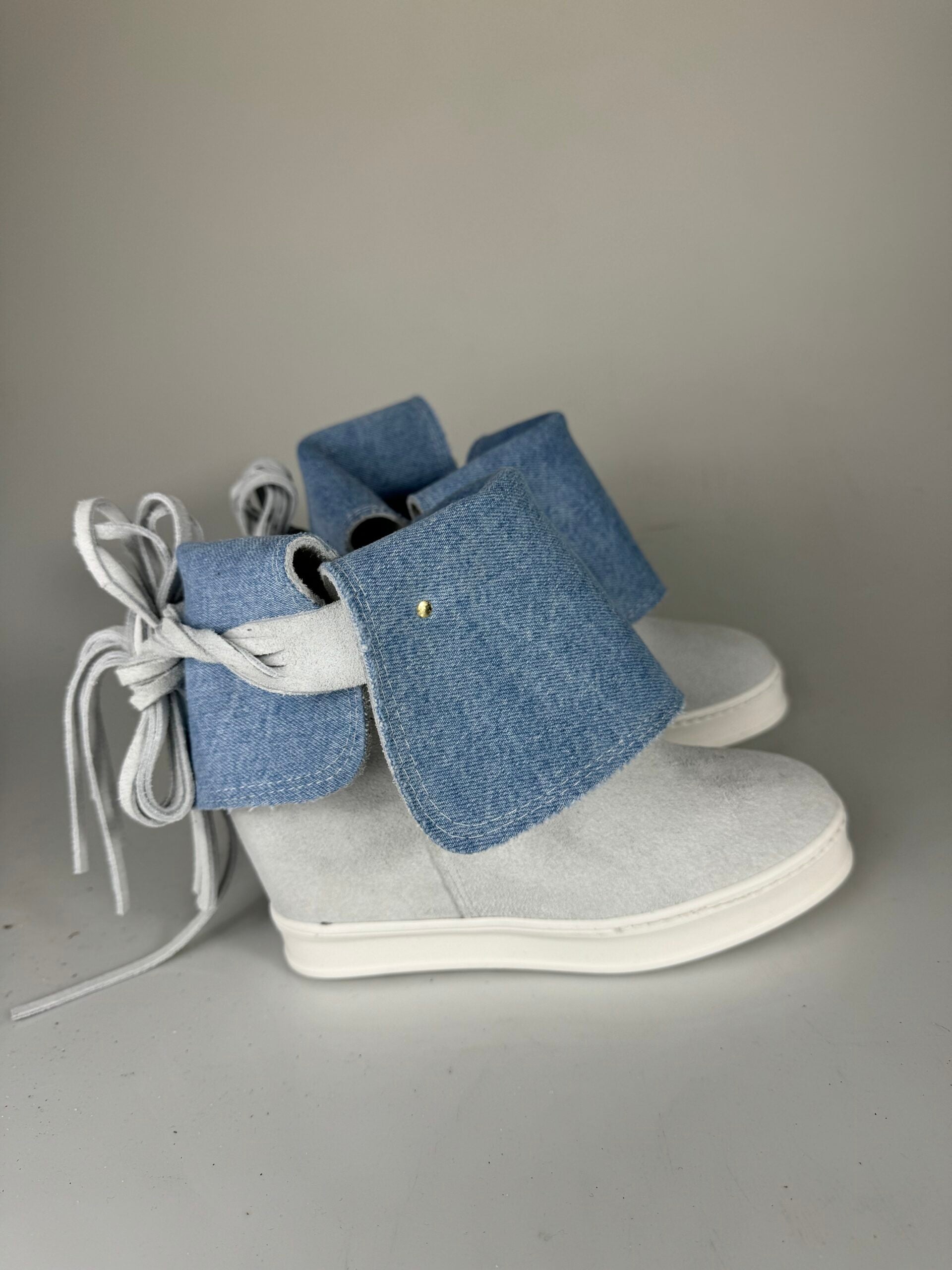 Bobo invert full up cam ice rip jeans