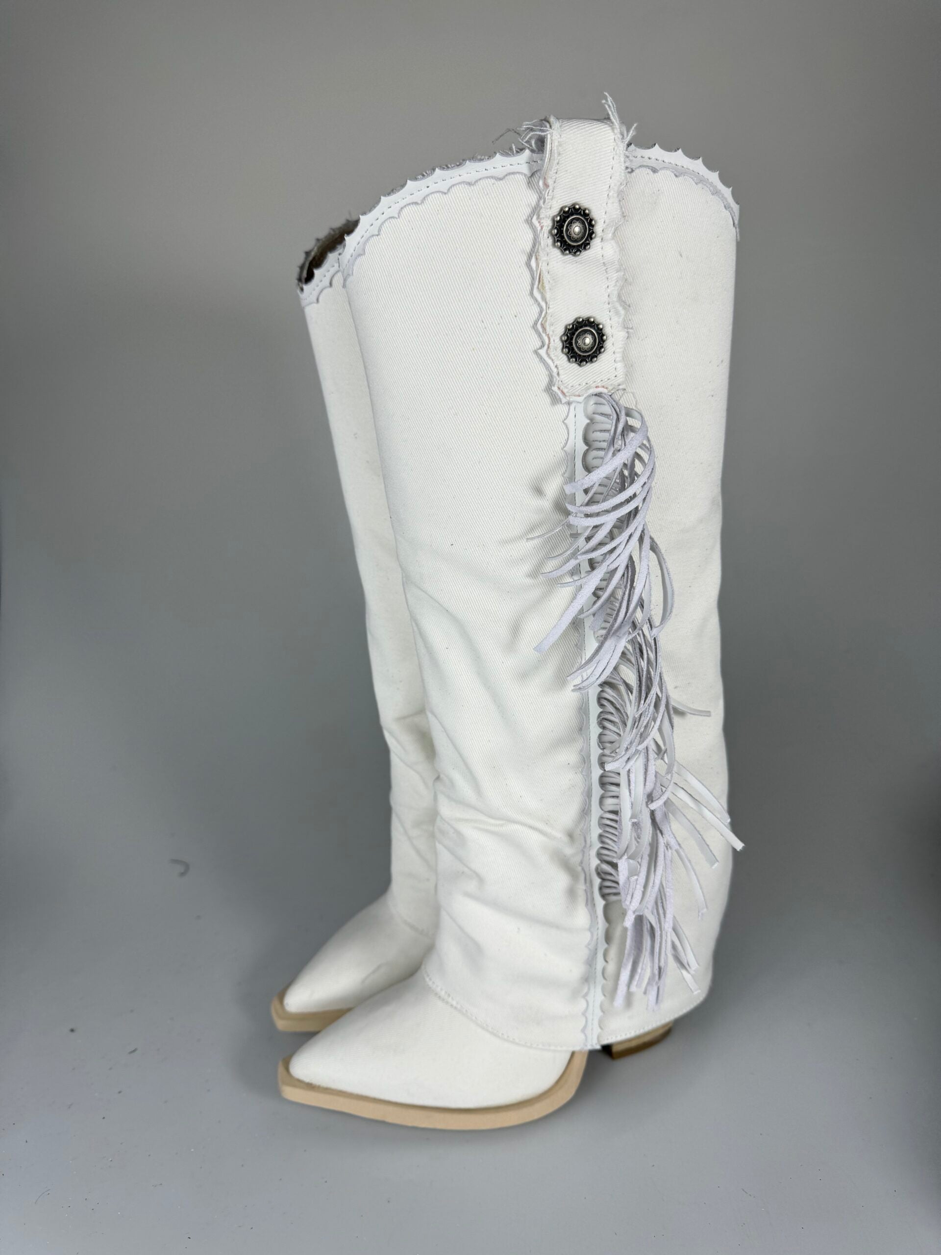 Euphoria canvas bianco rip cam ghiaccio