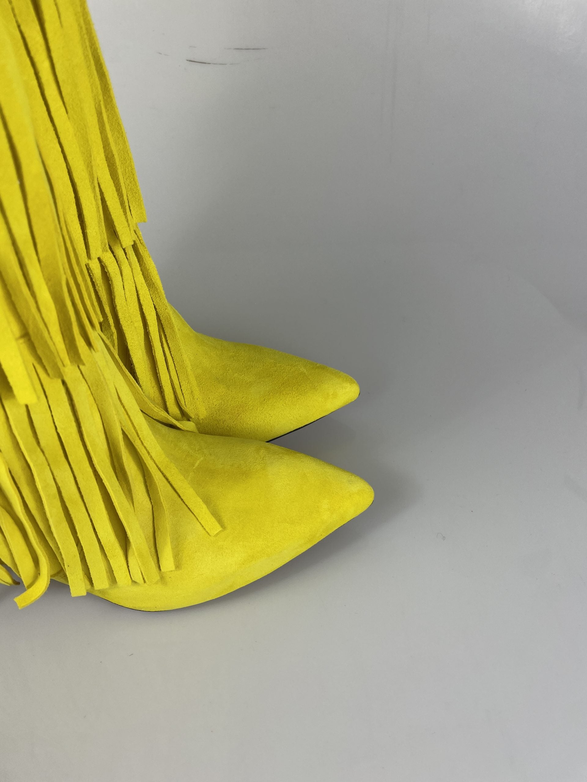 Flaminia yellow suede