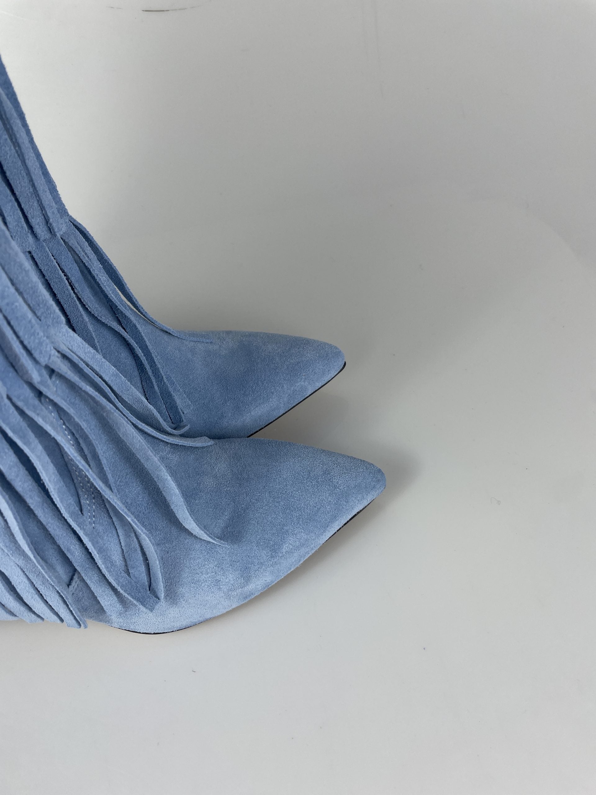 Flaminia turquoise suede